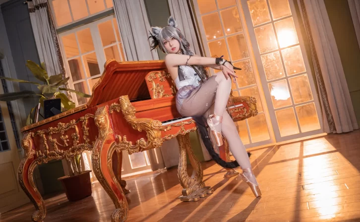 【cosplay】虎森森 – 黑芭蕾 [15P-226MB]