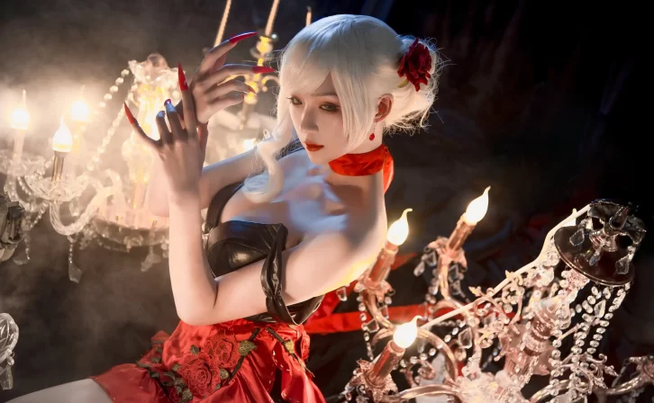 【cosplay】瓦斯塔亚小龙虾 – 灵魂探戈伊芙琳 [12P-213MB]