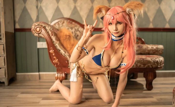 【cosplay】雅祈 – 玉藻前 [50P-788MB]