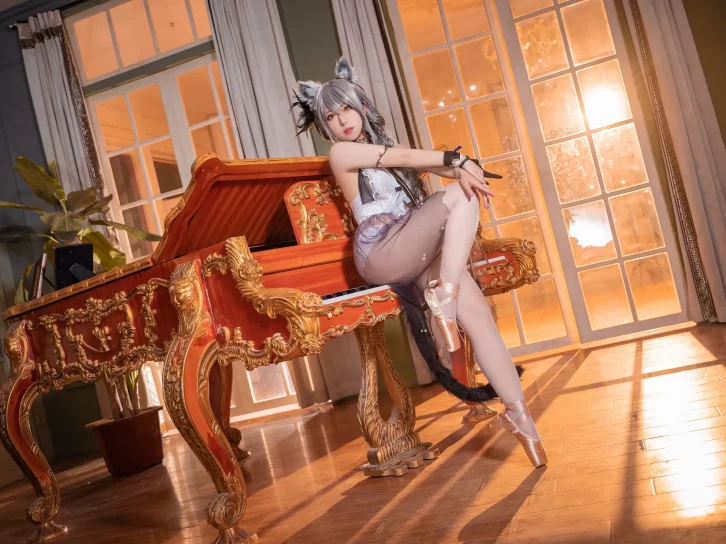 【cosplay】虎森森 – 黑芭蕾 [15P-226MB]