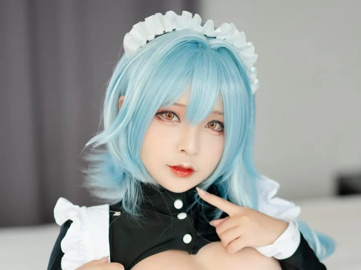 【cosplay】Sayo Momo – Eula Maid [15P-193MB]