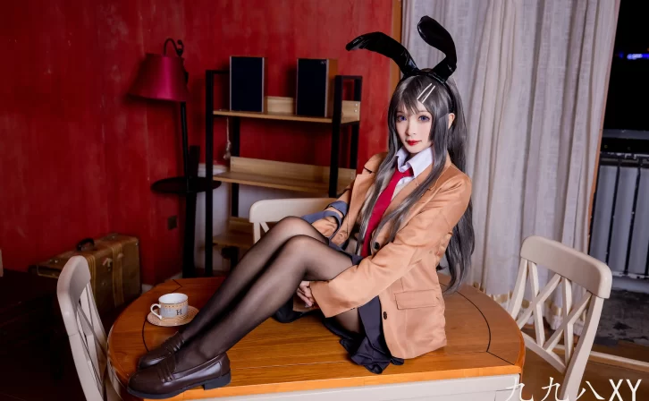 【cosplay】九九八吖 – 麻衣学姐[46P-540MB]