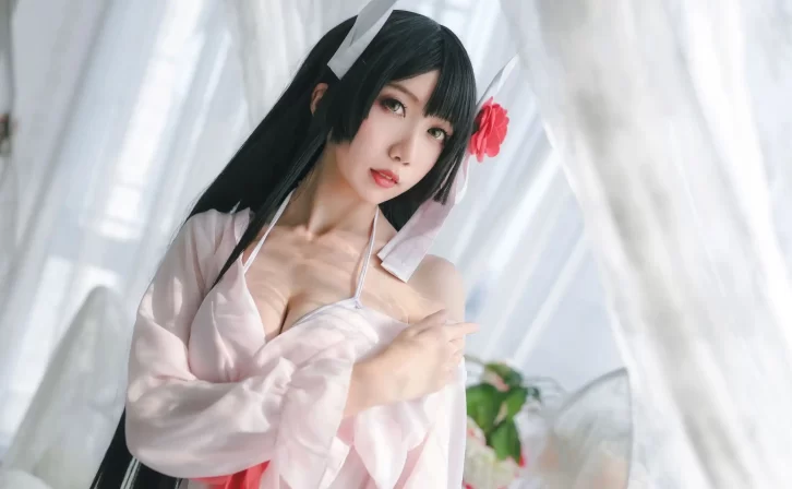【cosplay】迷失人形 – 鲟（比叡）-月下巡游 [21P-29MB]