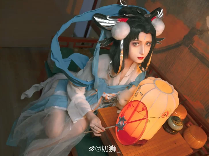 【cosplay】奶狮不咬人 – 嫦娥如梦令[14P-78MB]