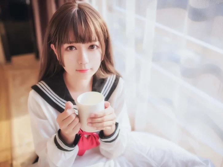 【cosplay】白金saki – 半透明水手服 [37P-119MB]