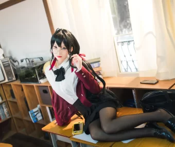 【cosplay】狐玖玖 – 碧蓝航线 大凤JK [20P-332MB]