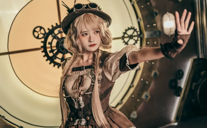 【cosplay】兔子Zzz不吃胡萝卜 – 蒸汽少女 [29P-149MB]