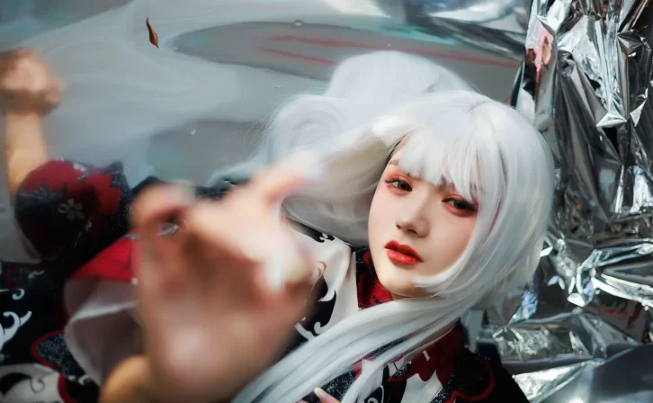 【cosplay】兔子Zzz不吃胡萝卜 – NO.05 白发姬 [42P-518MB]