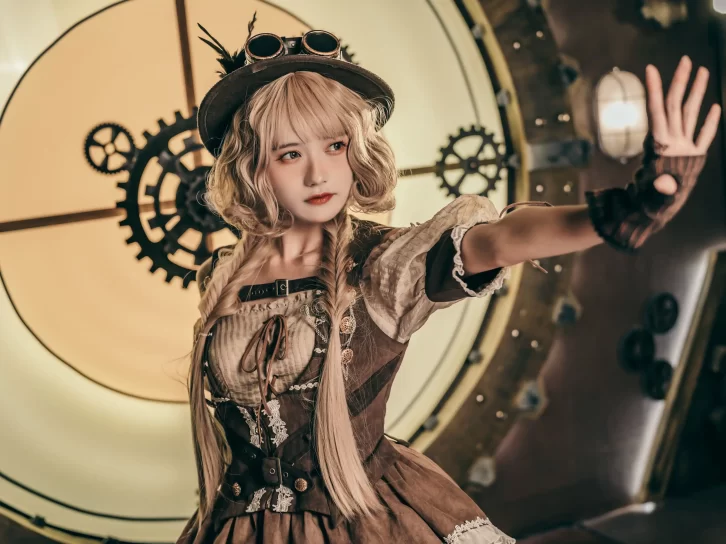 【cosplay】兔子Zzz不吃胡萝卜 – 蒸汽少女 [29P-149MB]