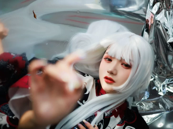 【cosplay】兔子Zzz不吃胡萝卜 – NO.05 白发姬 [42P-518MB]