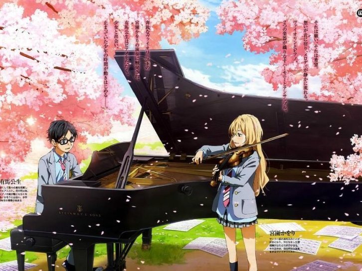 【动漫推荐】四月是你的谎言