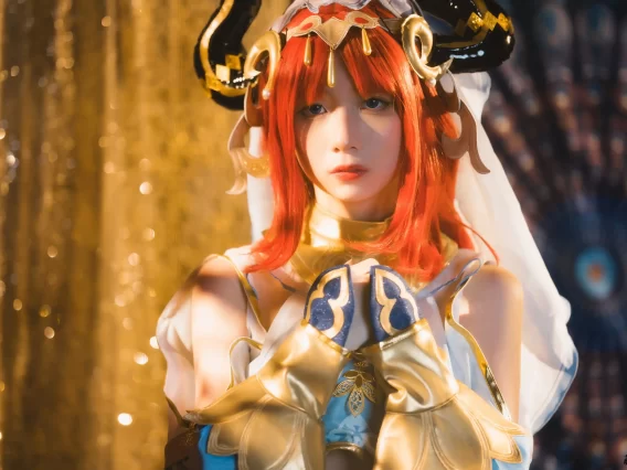 【cosplay】清青琴玖 – 原神 妮露 [29P-455MB]