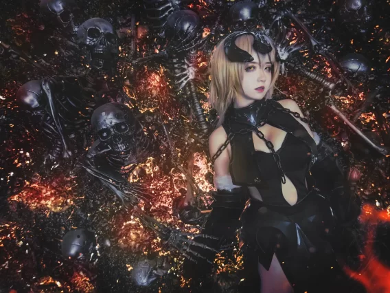 【cosplay】渊秧 – FATEGRAND ORDER-贞德[10P-19.3MB]