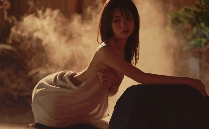 【美女写真】河豚抚子 – 温泉 [14P-132MB]