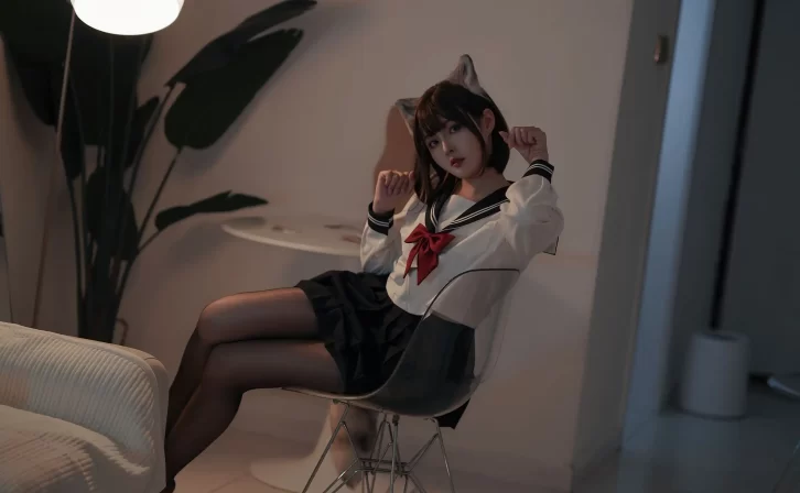 【cosplay】Natsuko夏夏子 – 大尾巴猫 [50P-391MB]