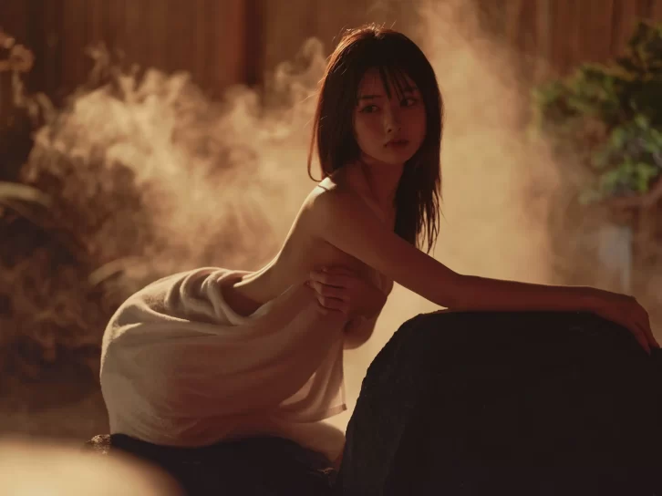 【美女写真】河豚抚子 – 温泉 [14P-132MB]