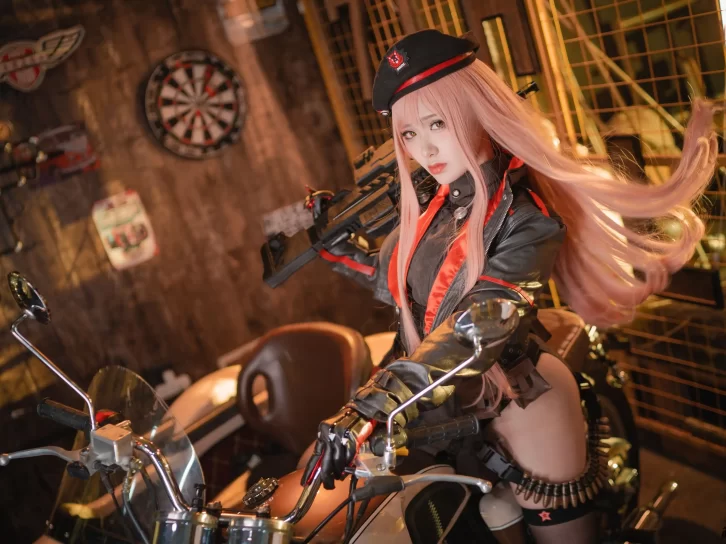 【cosplay】柘烟_Zuken – 妮姬勝利女神 拉毗 Nikke Rapi [48P-586MB]