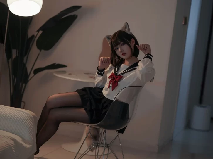 【cosplay】Natsuko夏夏子 – 大尾巴猫 [50P-391MB]