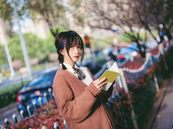 【美女写真】清青琴玖 – 想和你一起在四月吹春风 [25P-528MB]