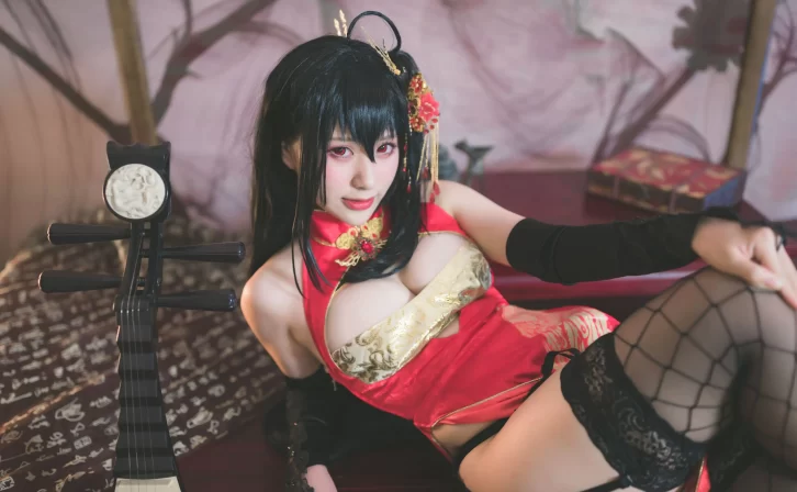 【cosplay】柘烟_Zuken – 大凤旗袍 [24P336MB]