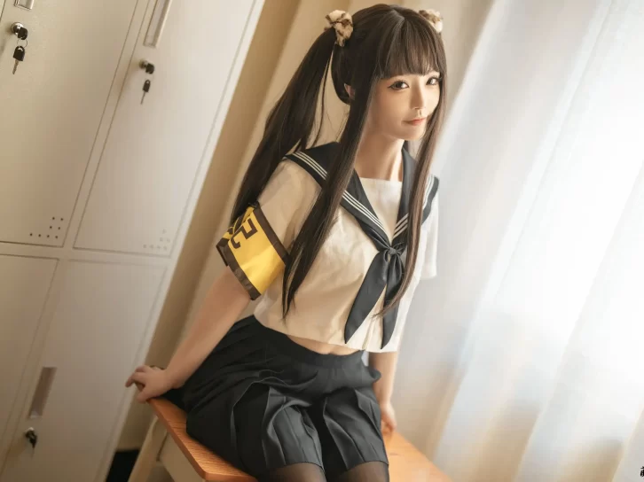 【cosplay】桃良阿宅 – 教室JK [33P-313MB]