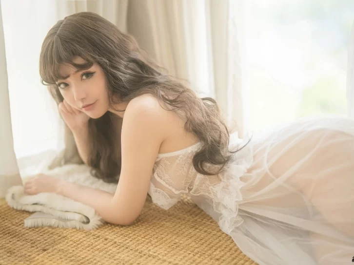 【美女写真】桃良阿宅 – 纱裙 [34P-328MB]