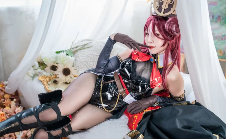 【cosplay】小琪-Aki – 宝鐘マリン [26P-108MB]