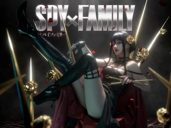 【cosplay】露兒大魔王 – 间谍过家家 约尔 [21P-256MB]