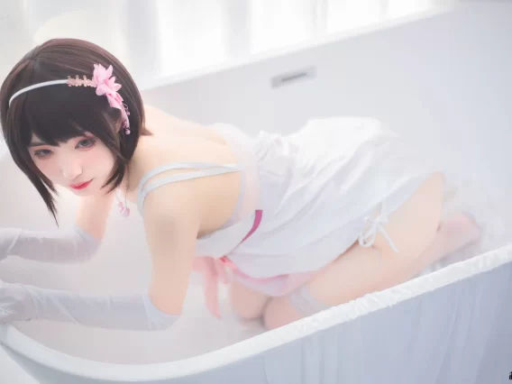 【cosplay】宮本桜 – 加藤惠浴室 [25P-255MB]