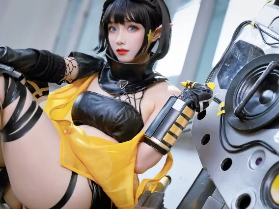 【cosplay】流一_喵喵喵喵喵喵 – 明日方舟 森蚺COS [9P-18MB]