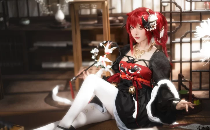 【cosplay】紫氯氯 – 禁闭者MBCC-S-051 伊格尼 [16P-72MB]