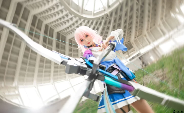 【cosplay】尤幽 – 三月七 [18P-282MB]