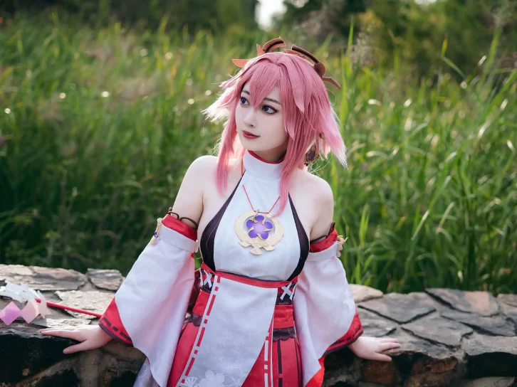 【cosplay】桃墨公子 – 八重神子 [23P-252MB]