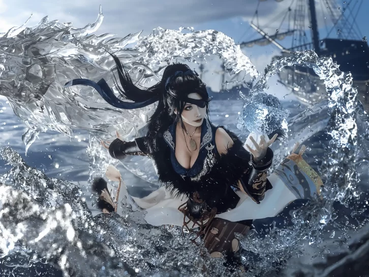 【cosplay】流一_喵喵喵喵喵喵 – 雾海龙王 崔三娘 [14P-81MB]