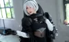 【cosplay】喵喵的喵吖 –  杭州漫展 尼尔机械纪元 2B [12P-83MB]