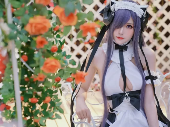 【cosplay】彩芸_Nebula – 奥古斯特女仆 [12P-26MB]