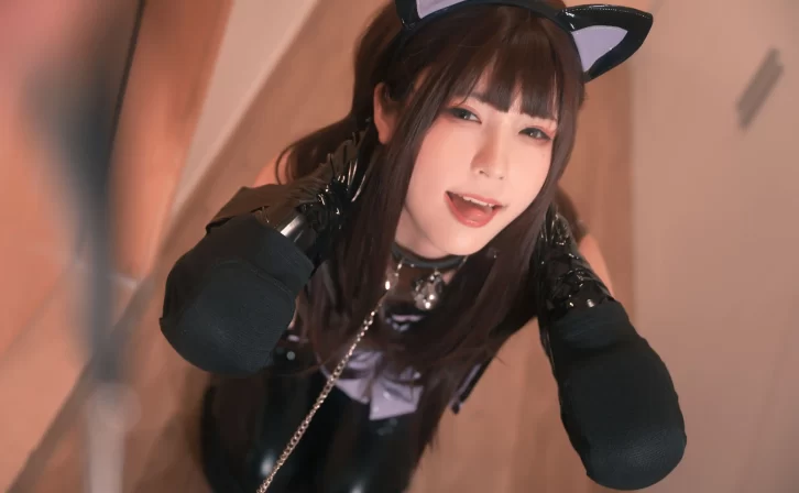 【cosplay】Quan冉有点饿 – 束缚猫猫 [57P-550MB]