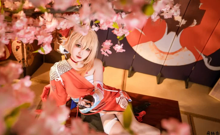 【cosplay】喵喵的喵吖 – 原神宵宫 [15P-125MB]