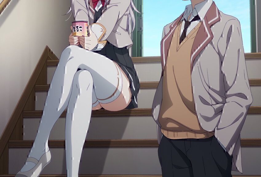 TV动画《不时轻声地以俄语遮羞的邻座艾莉同学》公开最新海报