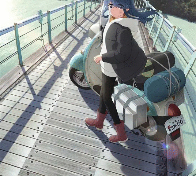 《摇曳露营△》第三季公布新视觉图